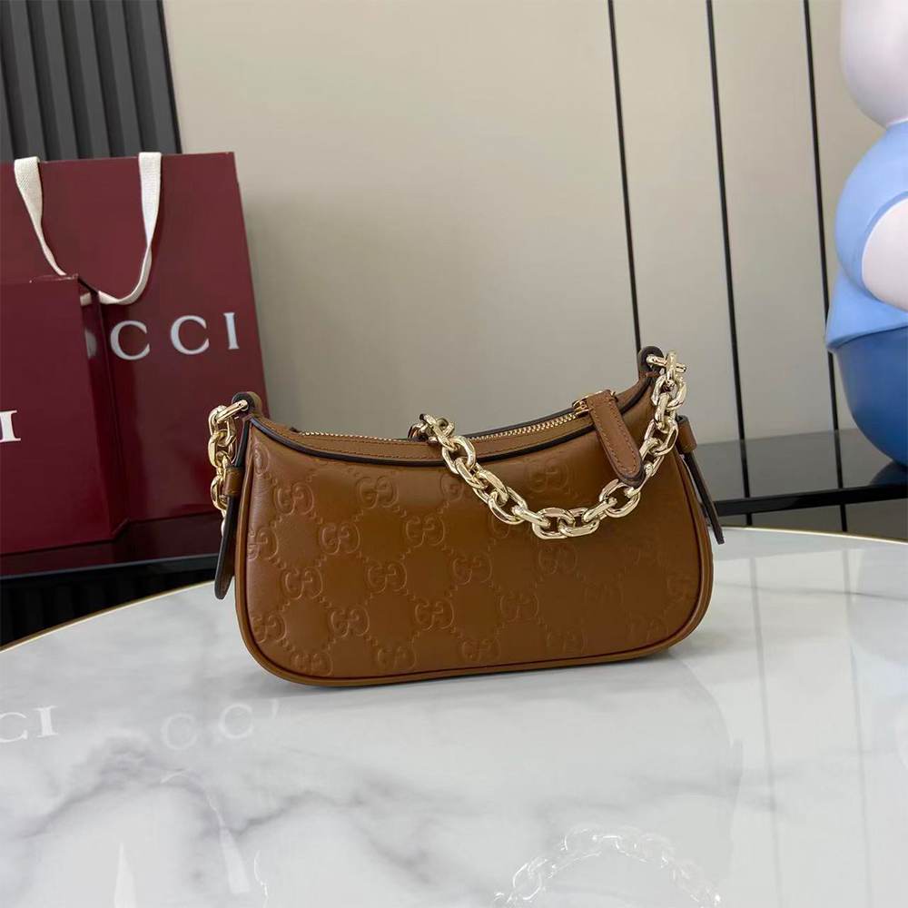 GG Emblem mini shoulder bag
