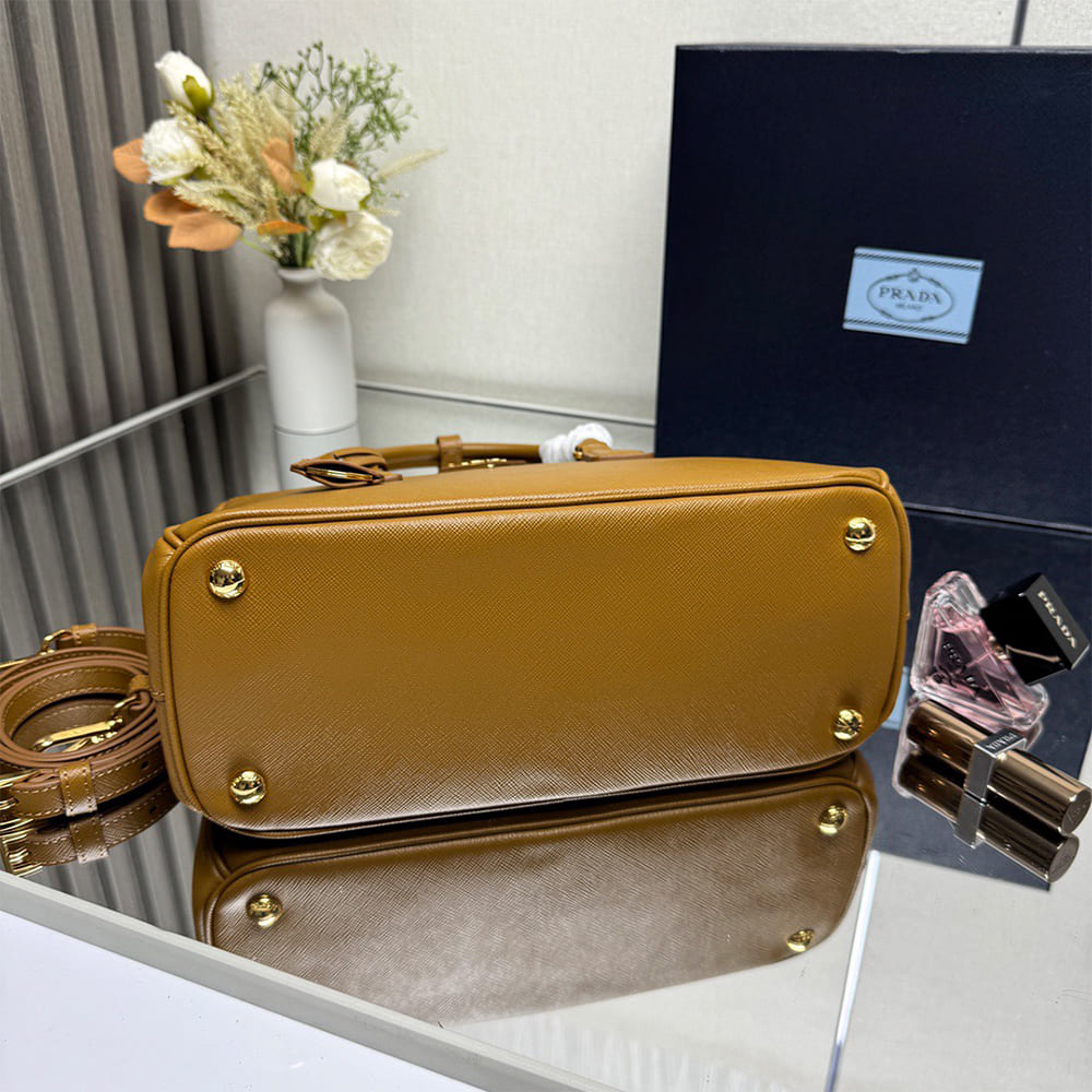 Pra*a Galleria medium Saffiano leather bag(HIGH-END GRADE)