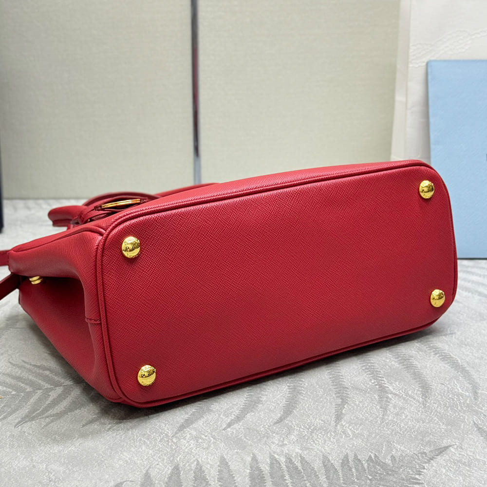 Pra*a Galleria medium Saffiano leather bag(HIGH-END GRADE)
