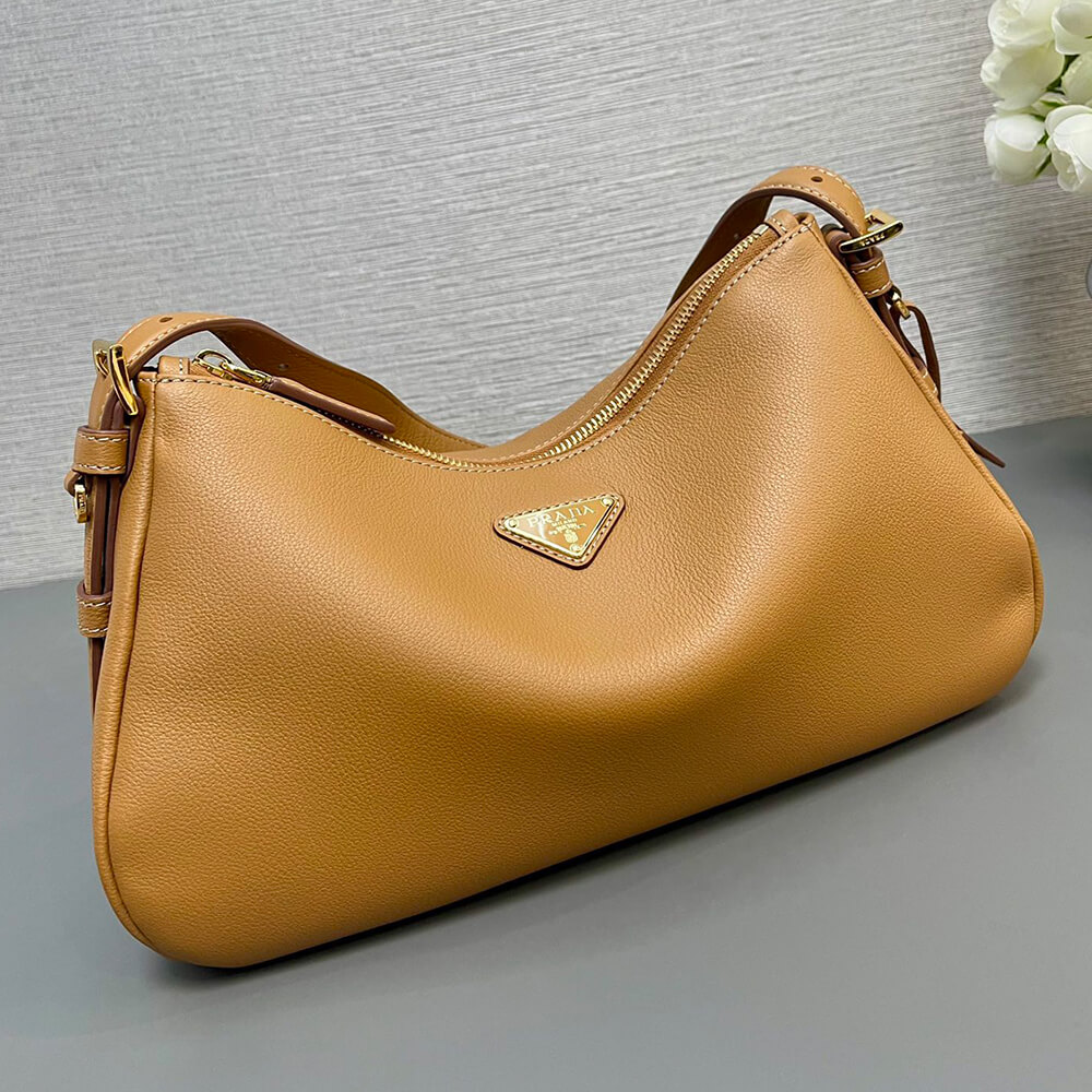 Pra*a Aimee medium leather shoulder bag