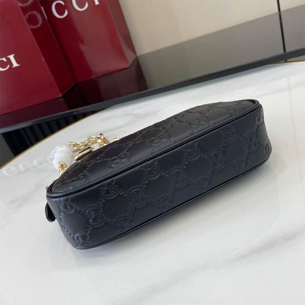 GG Emblem mini shoulder bag