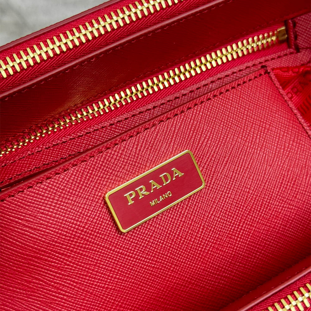 Pra*a Galleria medium Saffiano leather bag(HIGH-END GRADE)