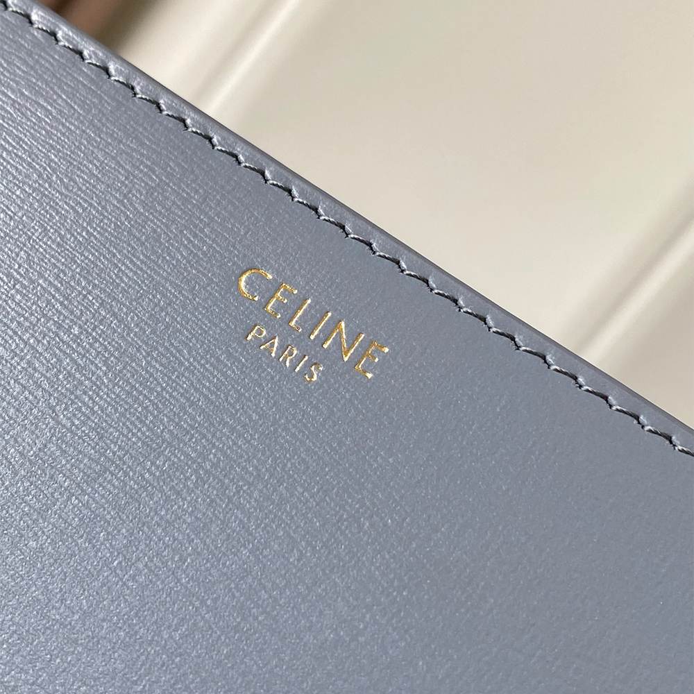 Ce1i*e TEEN TRIOMPHE BAG IN shiny calfskin(HIGH-END GRADE)