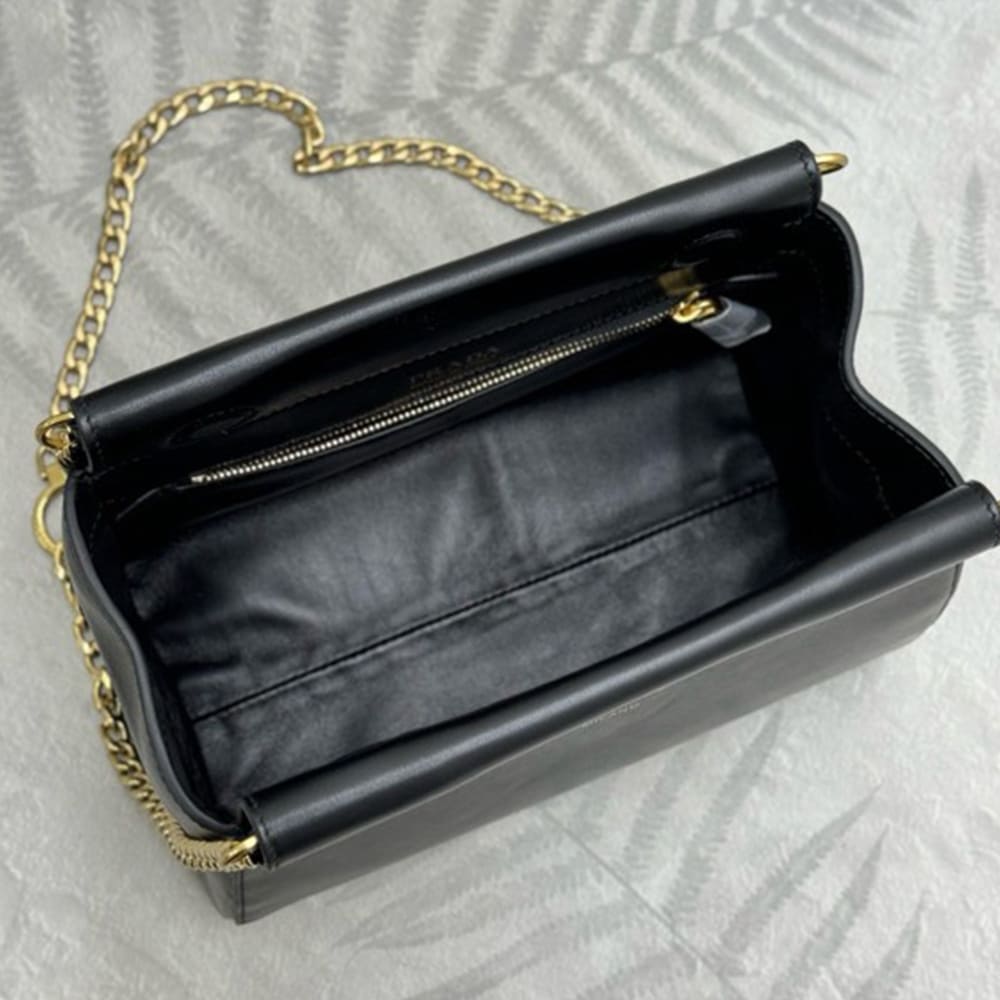 Pra*a Enchaine mini leather bag(HIGH-END GRADE)