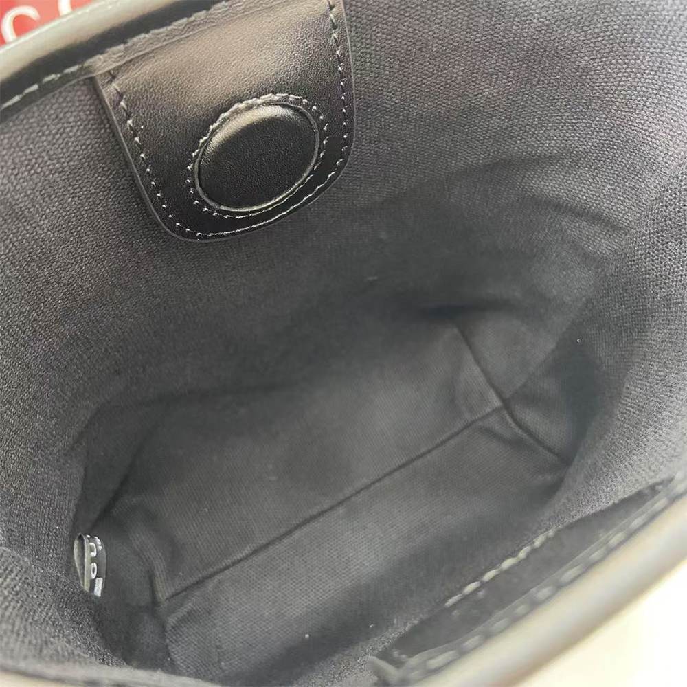 GG Emblem nano bucket bag