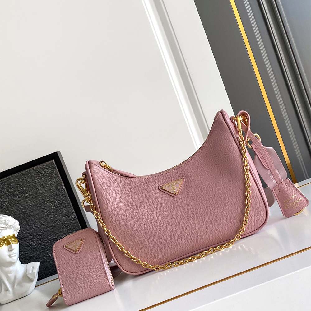 Pra*a Re-Edition 2005 Saffiano leather bag