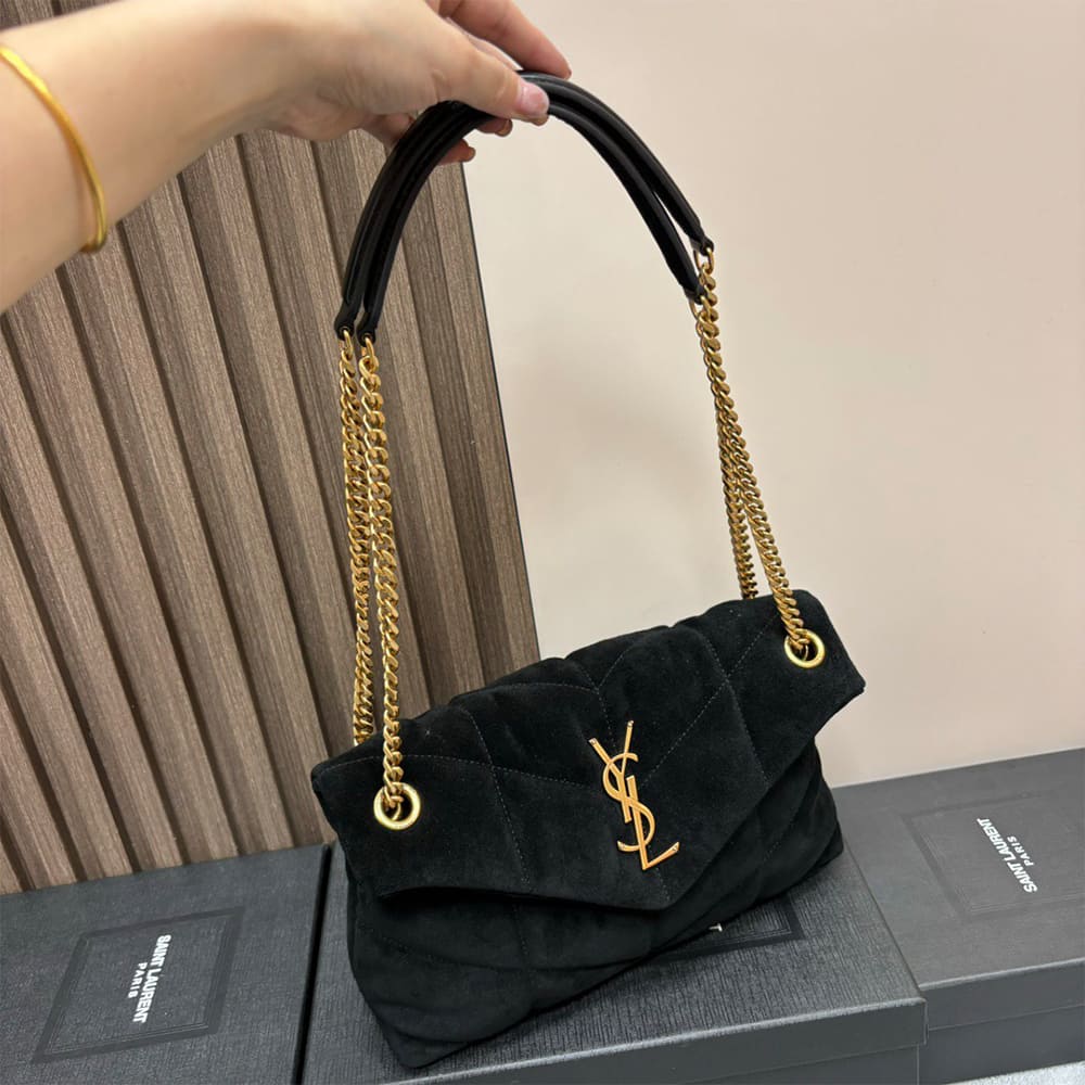 Y51 PUFFER small in suede(HIGH-END GRADE)