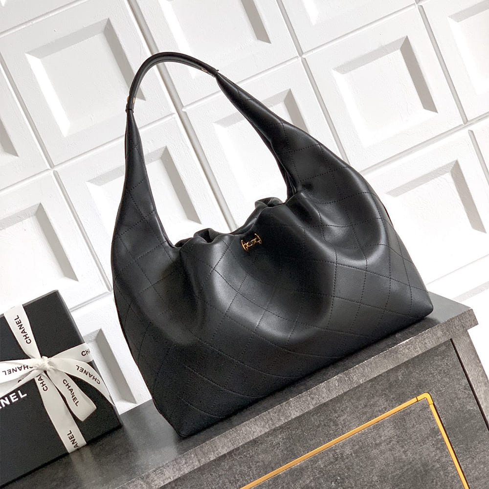 Ch**el LARGE HOBO BAG (HIGH-END GRADE)