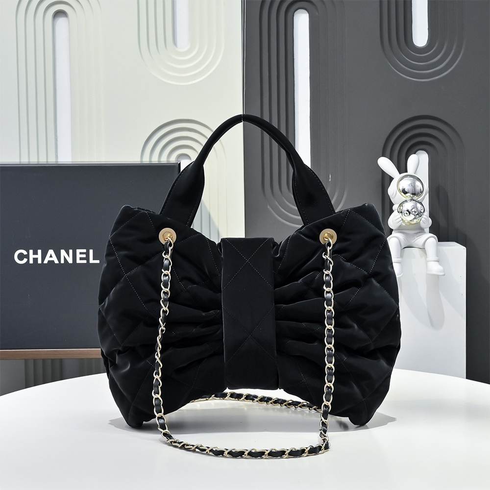 Ch**el BOW BAG(HIGH-END GRADE)