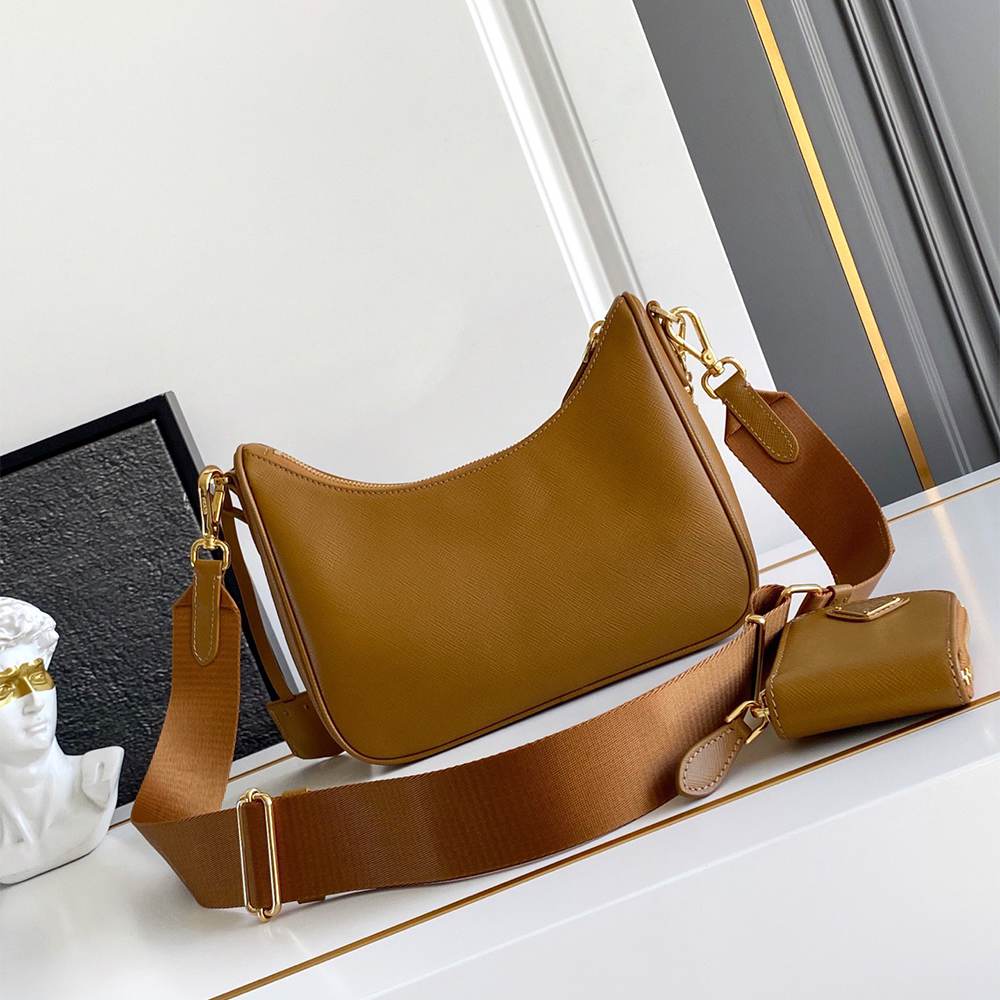 Pra*a Re-Edition 2005 Saffiano leather bag