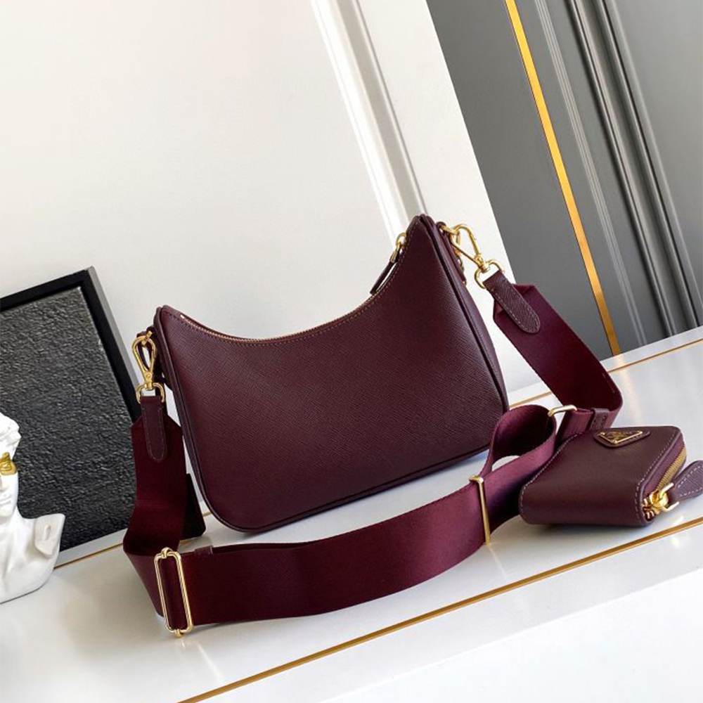Pra*a Re-Edition 2005 Saffiano leather bag