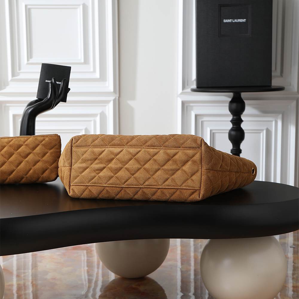 Y51 CARE Medium in quilted suede(HIGH-END GRADE)