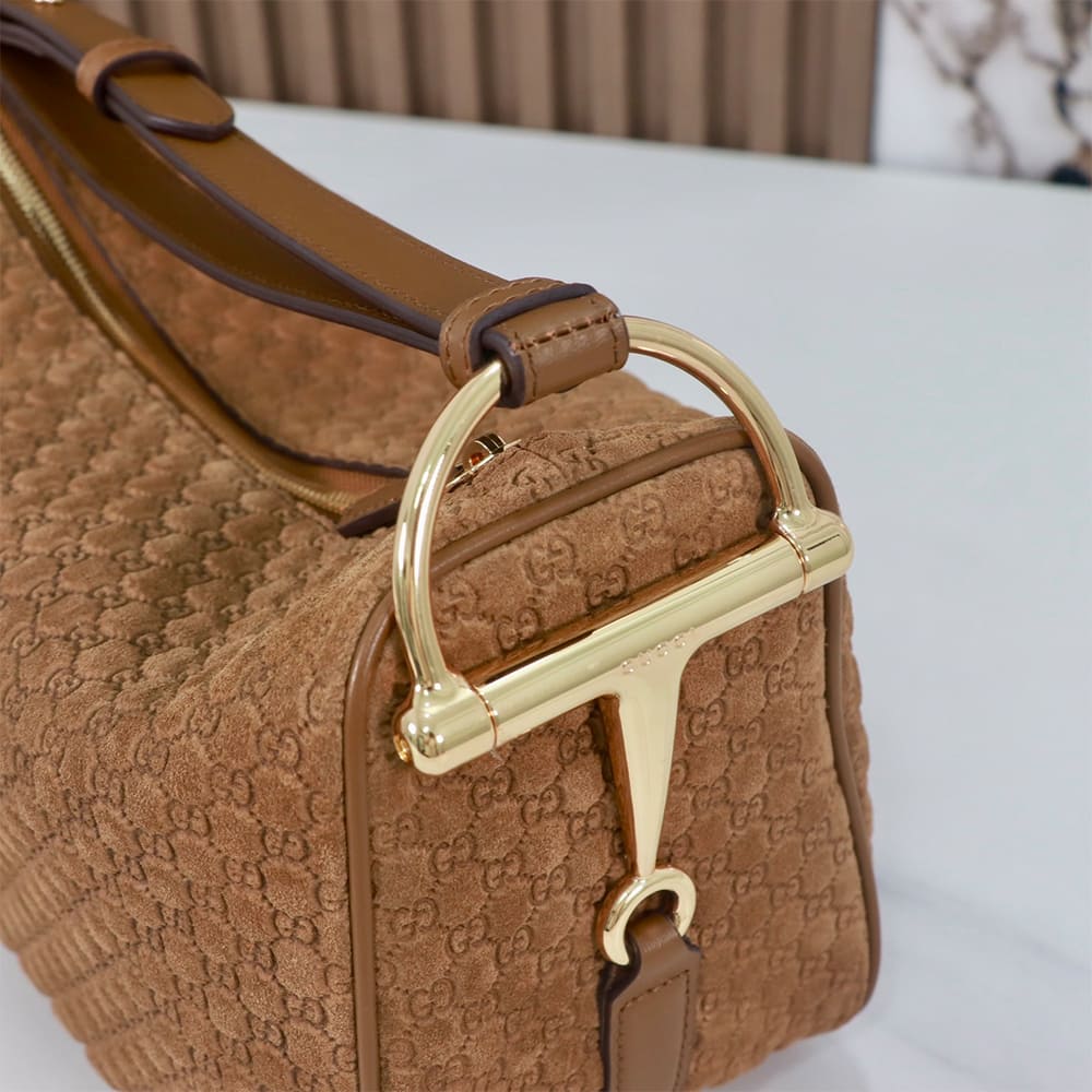 Gvc*1 Half Horsebit medium shoulder bag