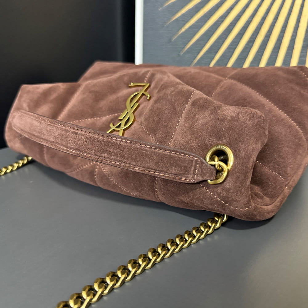 Y51 PUFFER small in suede(HIGH-END GRADE)