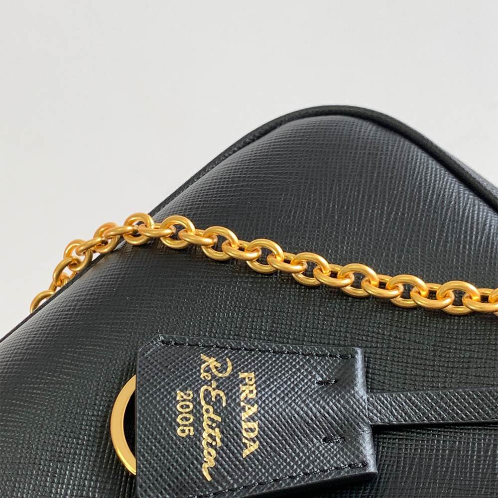 Pra*a Re-Edition 2005 Saffiano leather bag
