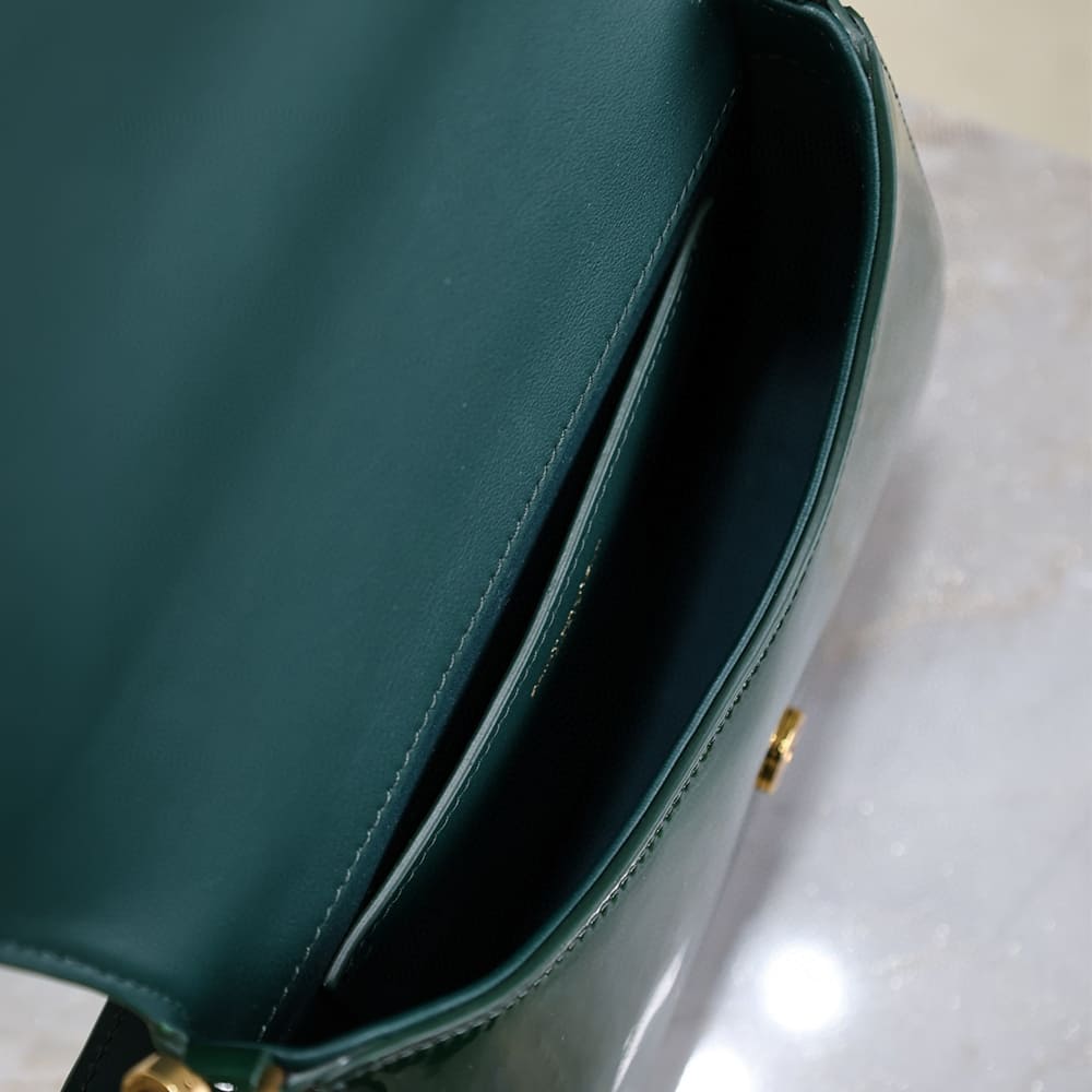 Y51 Mini VOLTAIRE TOP HANDLE bag in patent leather