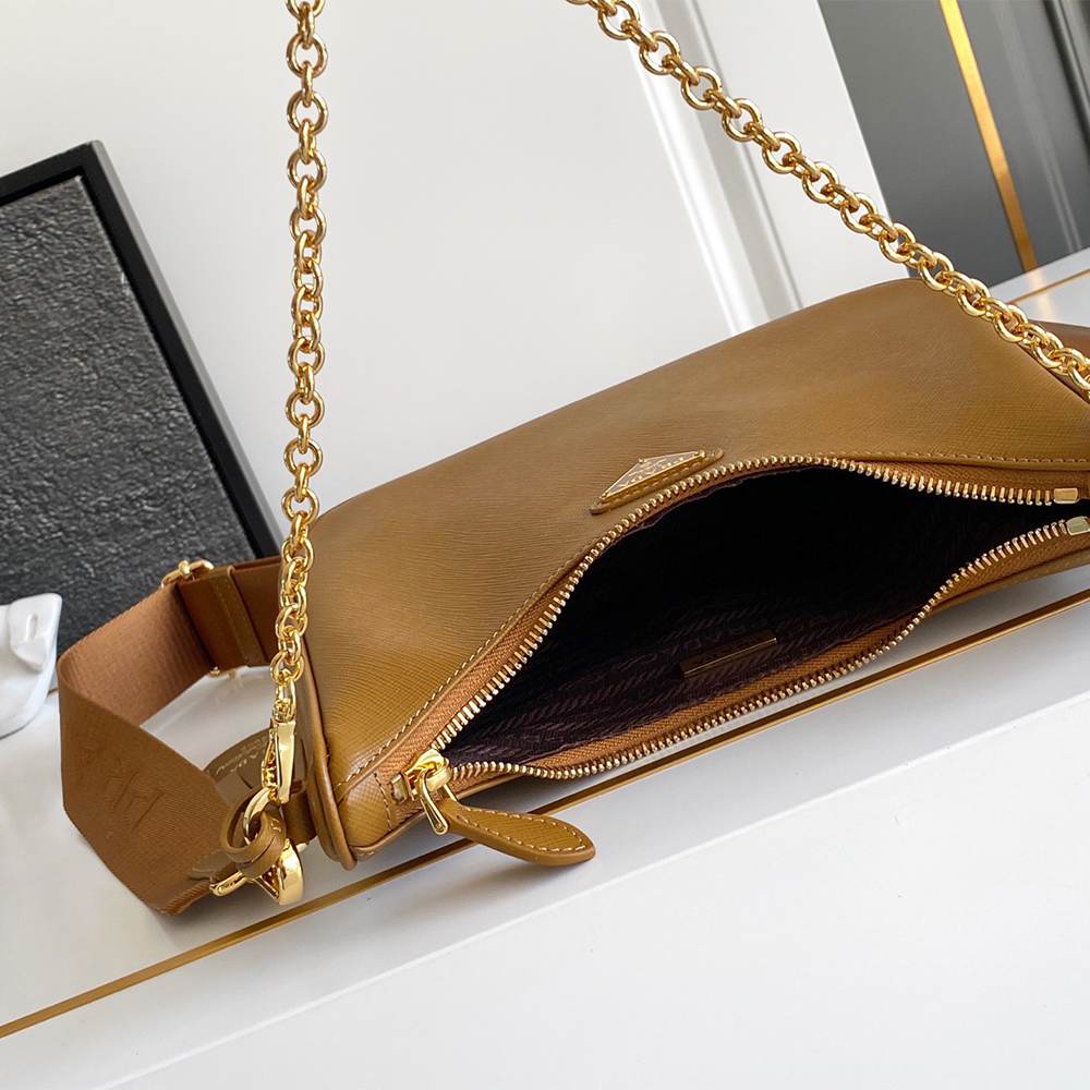 Pra*a Re-Edition 2005 Saffiano leather bag