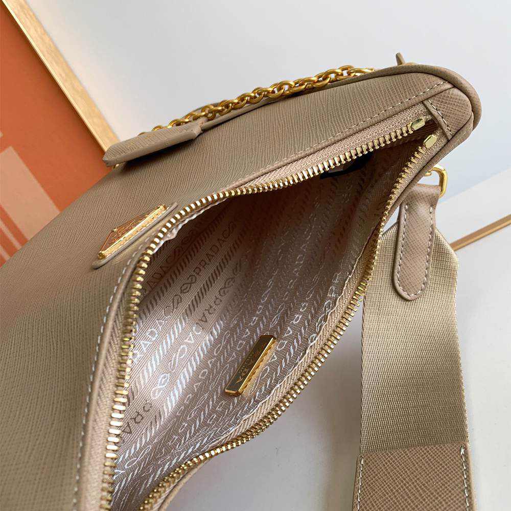 Pra*a Re-Edition 2005 Saffiano leather bag