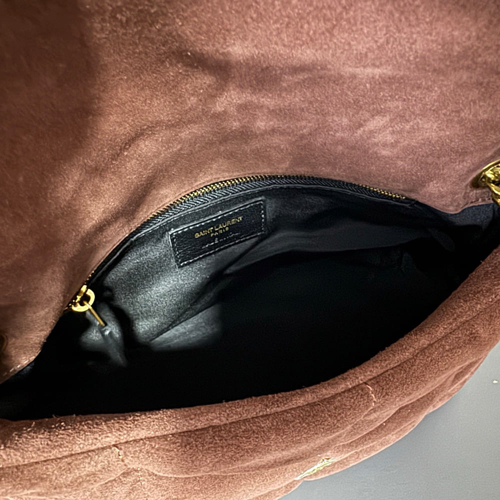 Y51 PUFFER small in suede(HIGH-END GRADE)