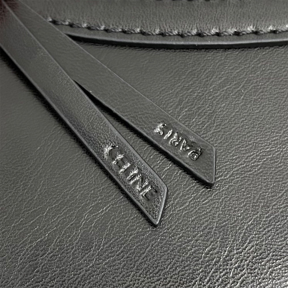 cline flat cabas new lU*gage in glossy calfskin