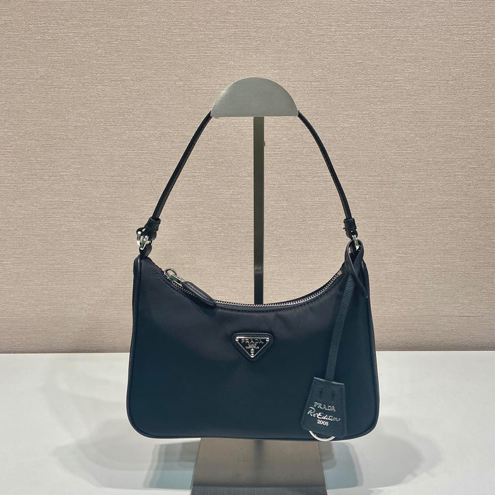 Pra*a Re-Edition 2005 Re-Nylon and Saffiano mini bag