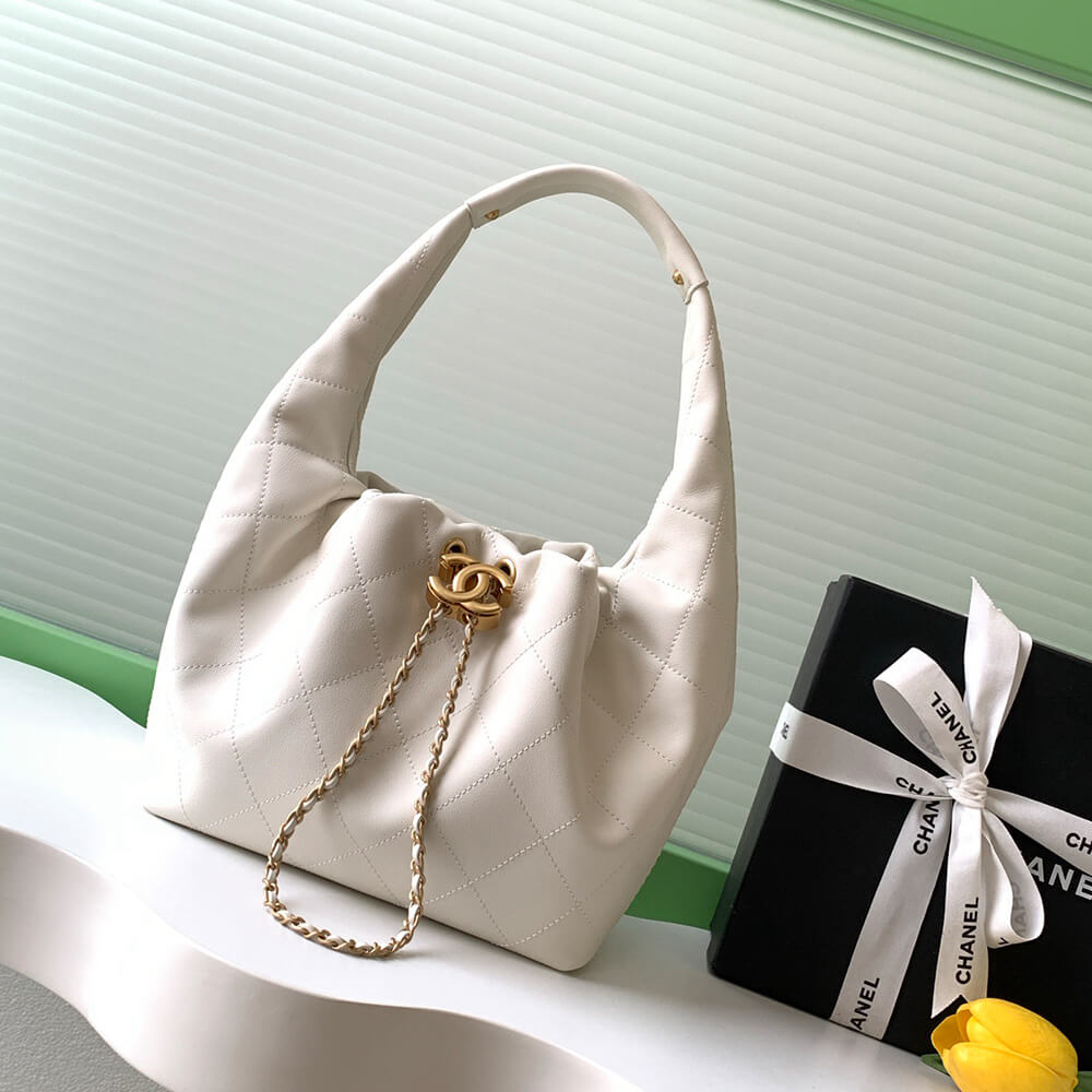Ch**el HOBO HANDBAG(HIGH-END GRADE)
