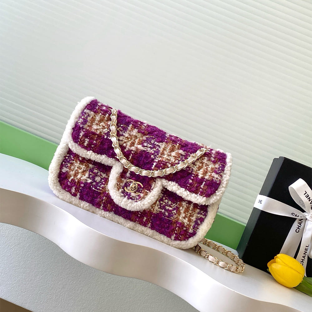 Ch**el LARGE FLAP BAG(HIGH-END GRADE)