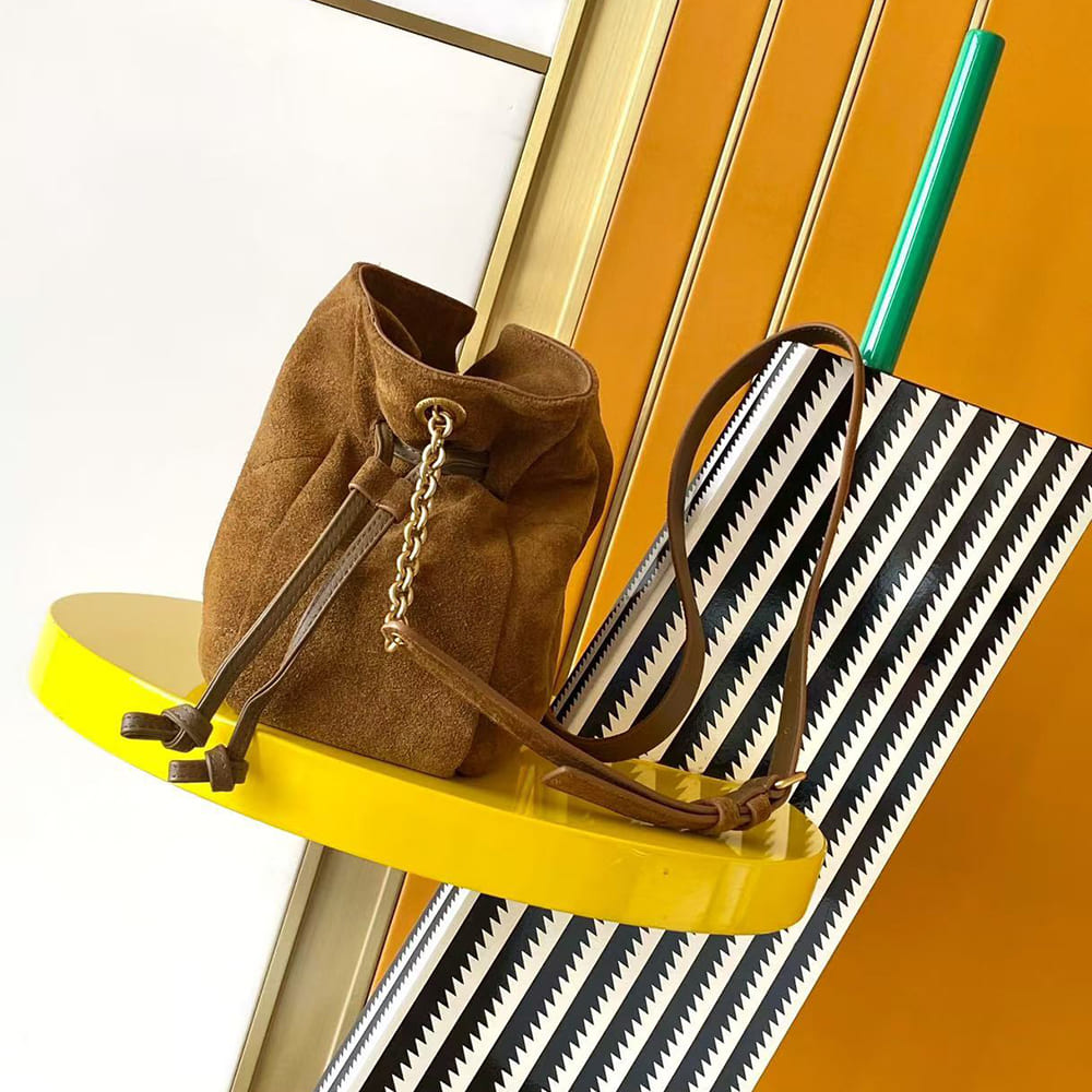 Y51 JAMIE shoulder pouch in suede