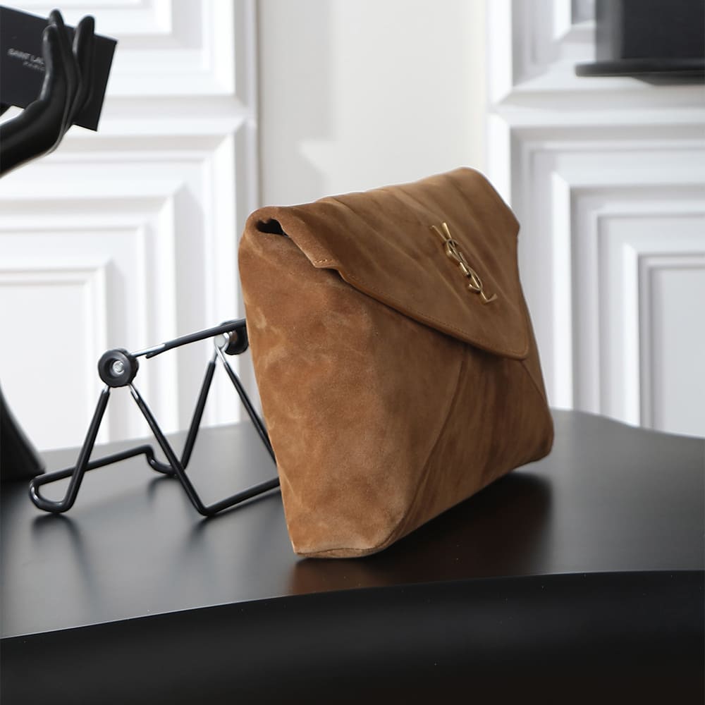 Y51 CASSANDRE large envelope pouch in suede