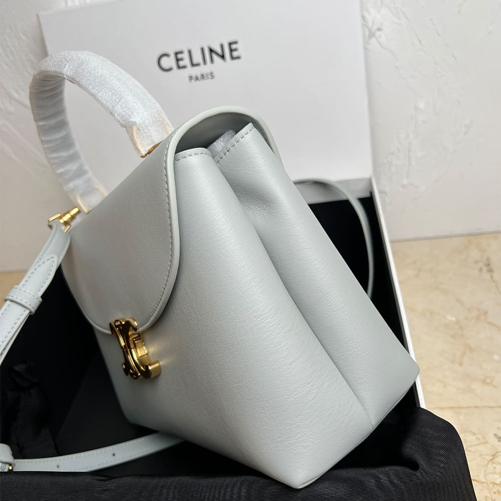 Ce1i*e MEDIUM NINO BAG IN GRAINED NUBUCK CALFSKIN(HIGH-END GRADE)