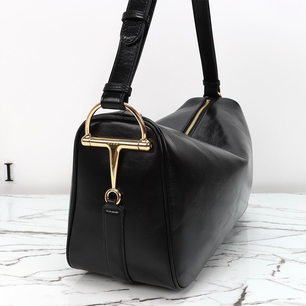 Gvc*1 Half Horsebit large shoulder bag