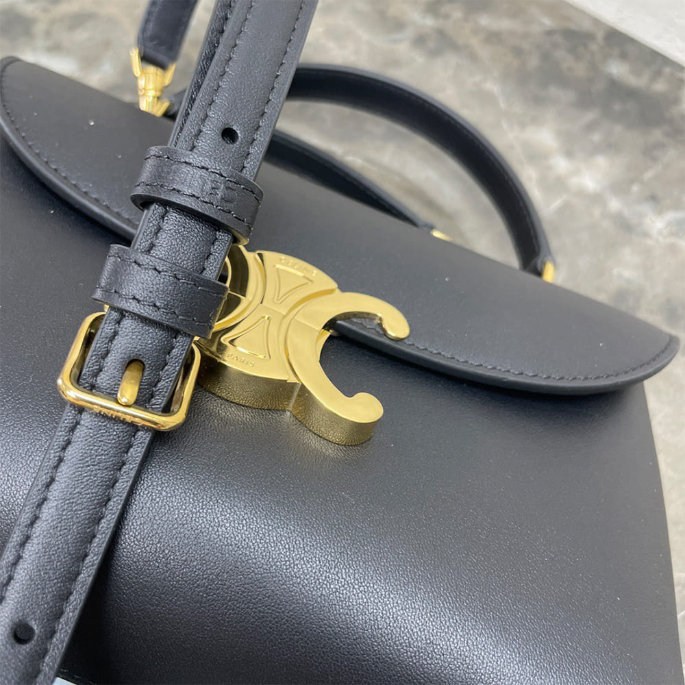 Ce1i*e TEEN NINO BAG IN SMOOTH SATINATED CALFSKIN(HIGH-END GRADE)
