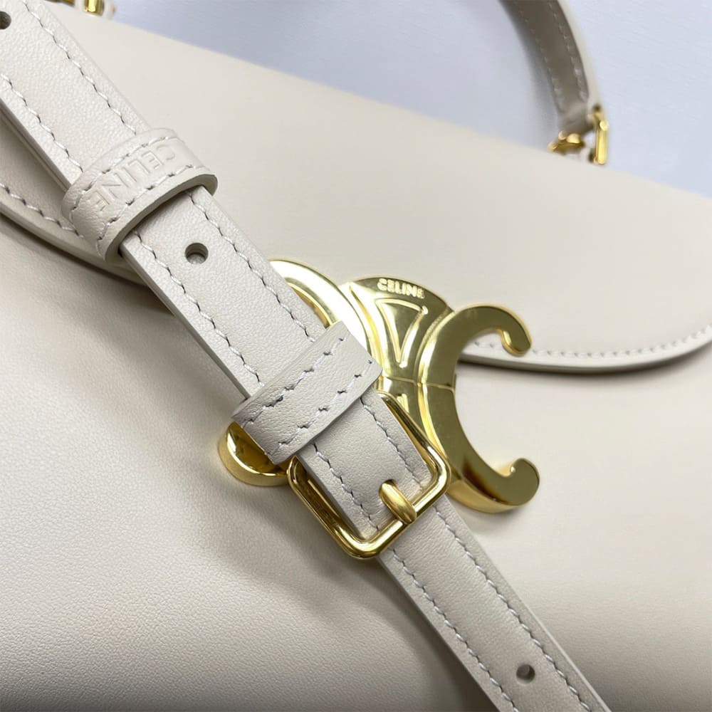 Ce1i*e TEEN NINO BAG IN SMOOTH SATINATED CALFSKIN(HIGH-END GRADE)