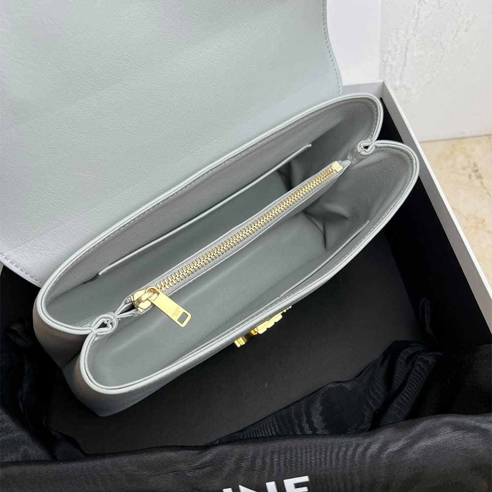Ce1i*e MEDIUM NINO BAG IN GRAINED NUBUCK CALFSKIN(HIGH-END GRADE)