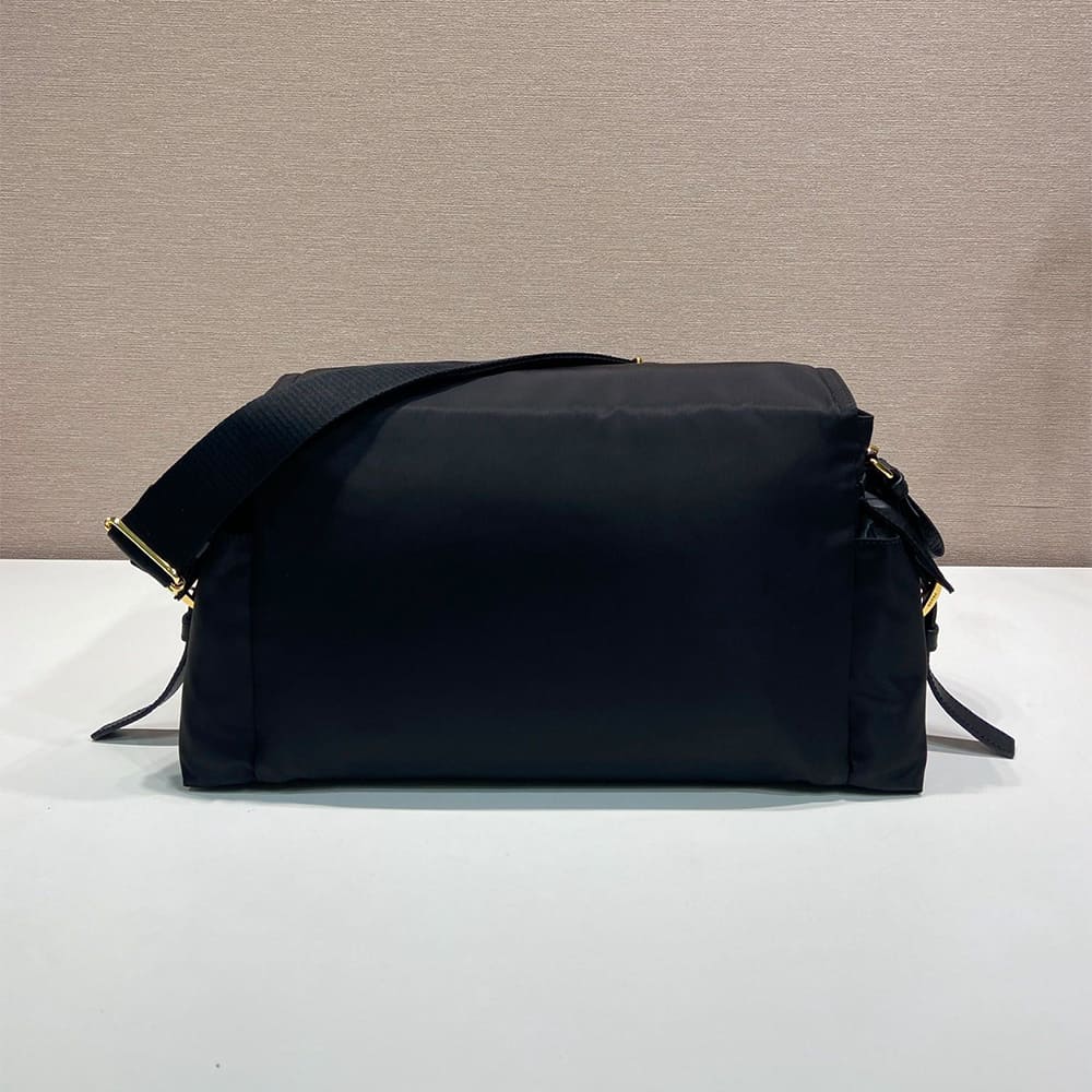 Pra*a Explore large Re-Nylon shoulder bag with flap(HIGH-END GRADE)
