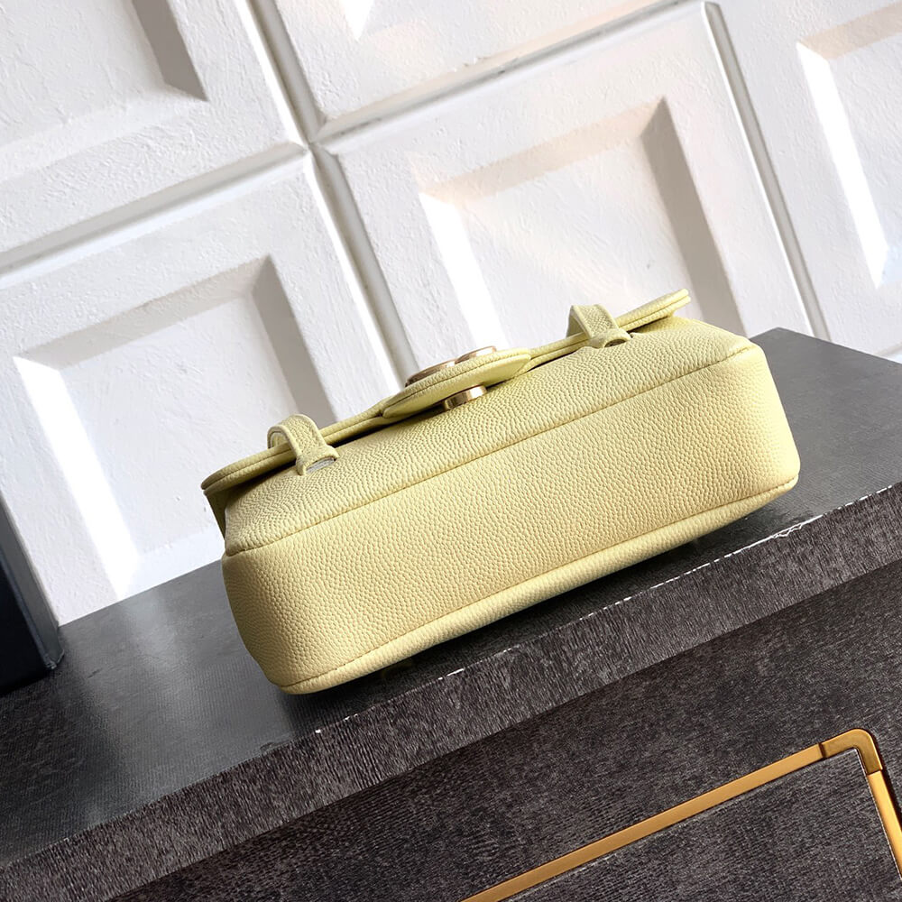 Ch**el Clutch with Leather Strap(HIGH-END GRADE)