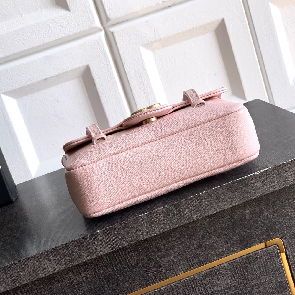 Ch**el Clutch with Leather Strap(HIGH-END GRADE)