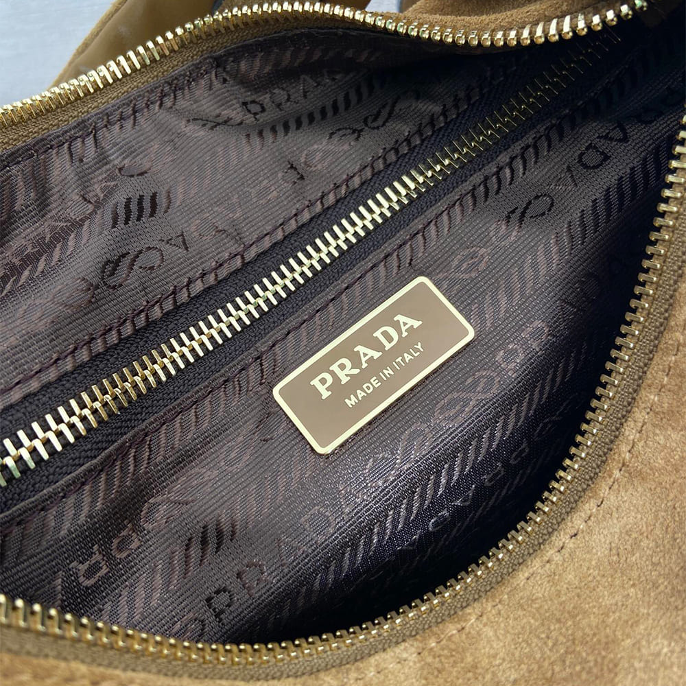 Pra*a Explore large suede bag(HIGH-END GRADE)
