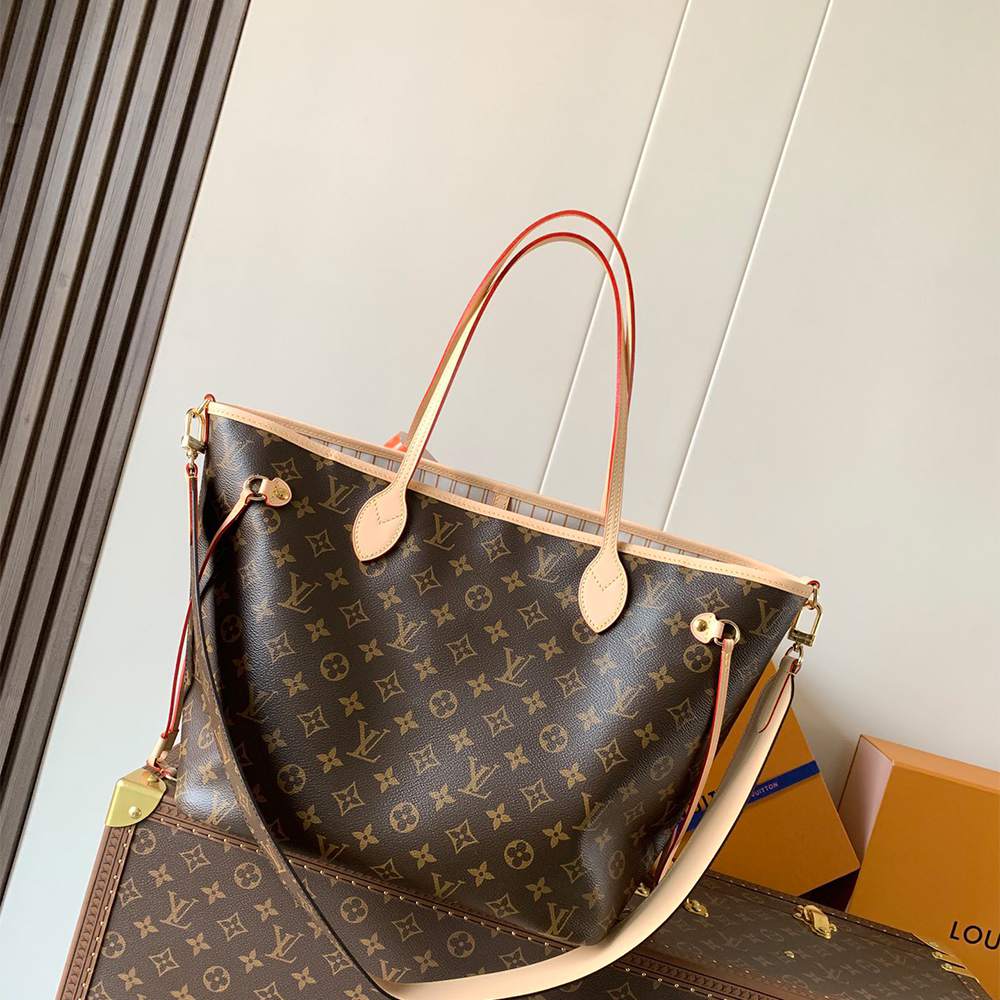LV Neverfull Bandoulière Inside Out MM