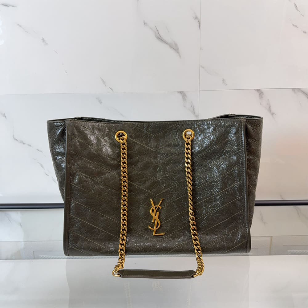 Y51 NIKI shopping in vintage leather(HIGH-END GRADE)