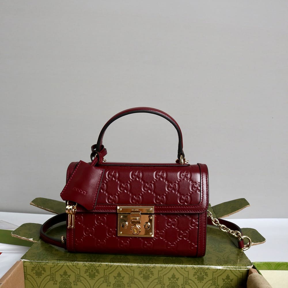 Gvc*1 Padlock small top handle bag(HIGH-END GRADE)