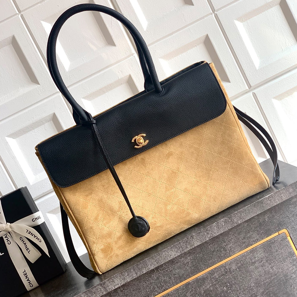 Ch**el Boston Top Handle Bag(HIGH-END GRADE)