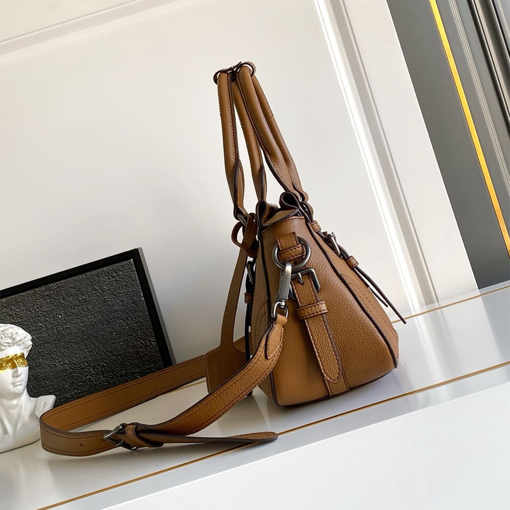 Pra*a Large leather tote bag(HIGH-END GRADE)