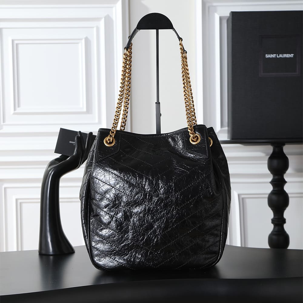 Y51 NIKI small shopping in vintage leather(HIGH-END GRADE)