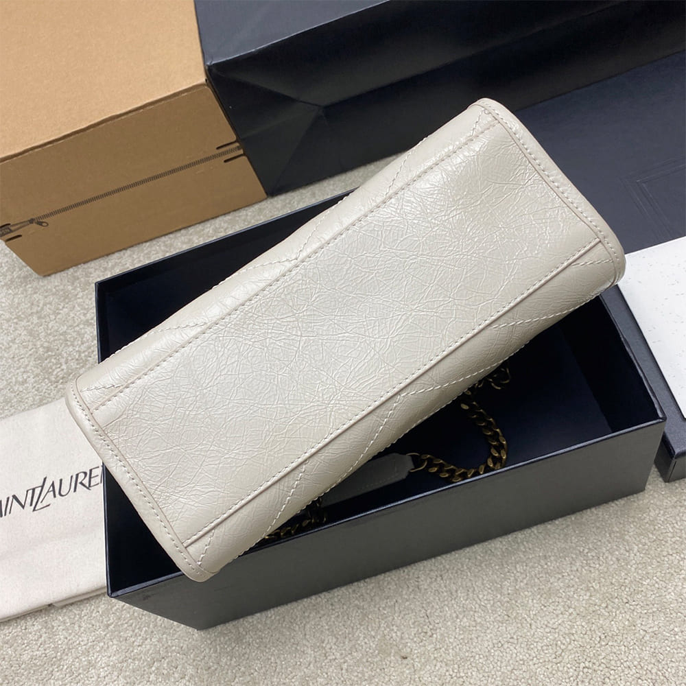 Y51 NIKI small shopping in vintage leather(HIGH-END GRADE)