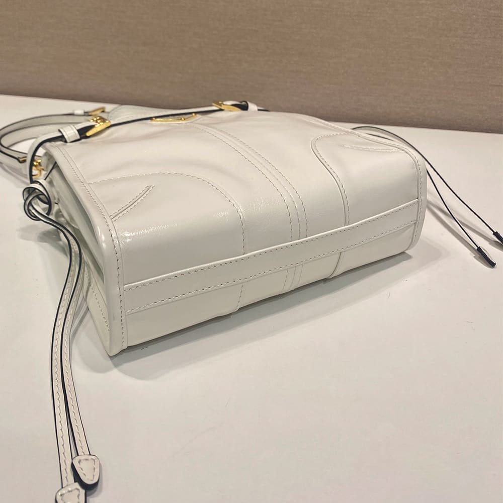 Pra*a Bonnie leather mini shoulder bag(HIGH-END GRADE)