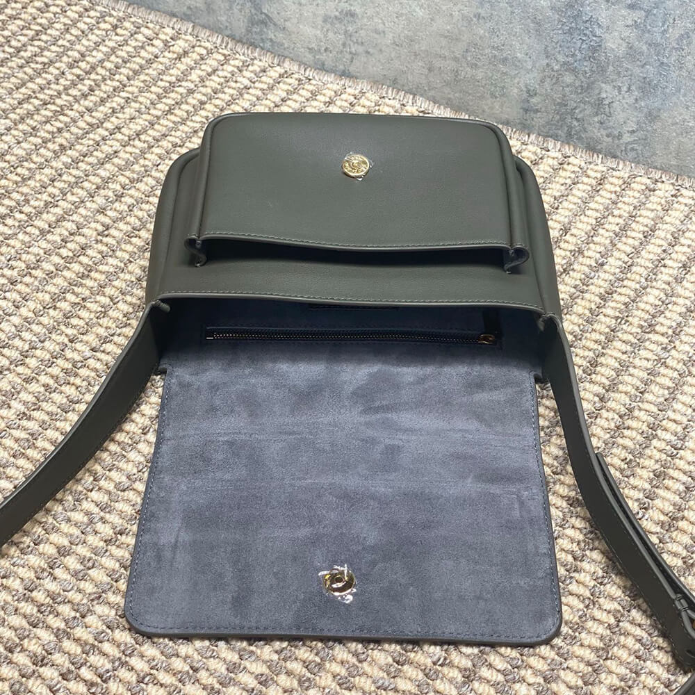 Y51 Niki satchel in leather(HIGH-END GRADE)