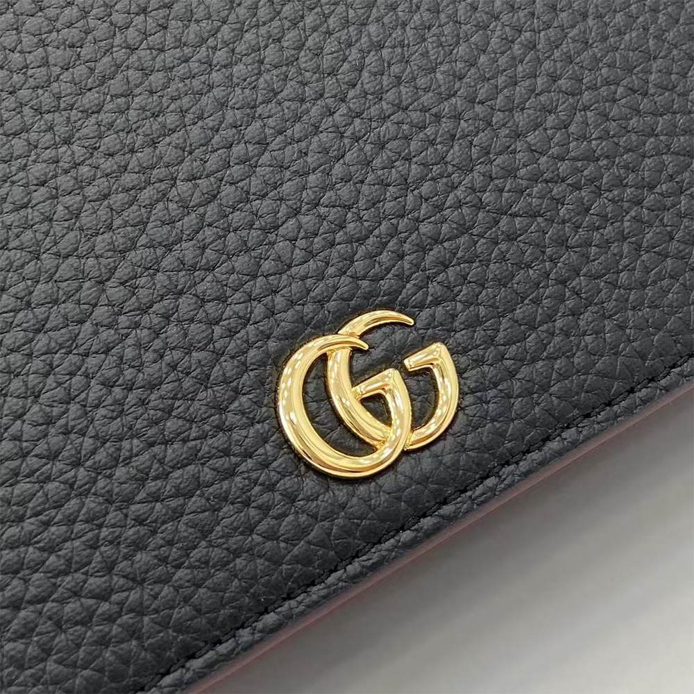GG Marmont wallet on chain