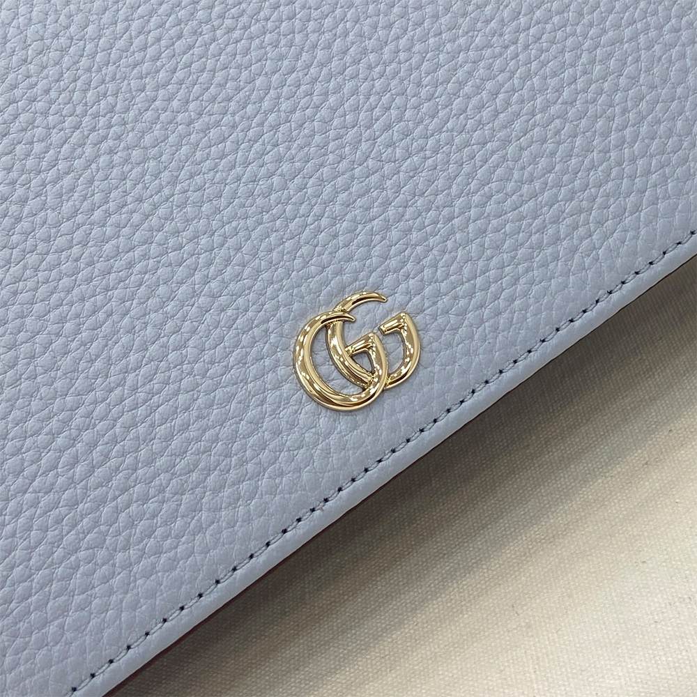 GG Marmont wallet on chain
