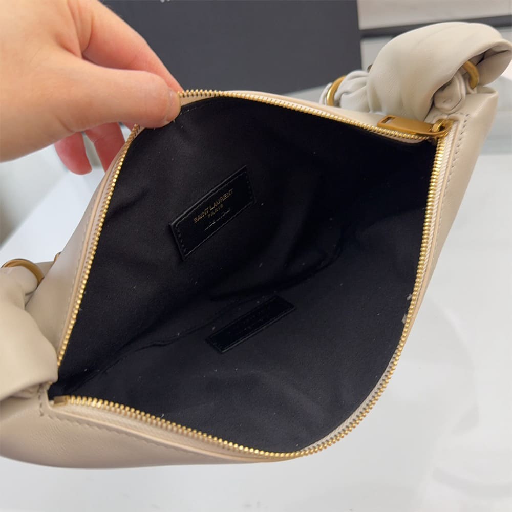 Y51 AMALIA mini hobo in lambskin(HIGH-END GRADE)